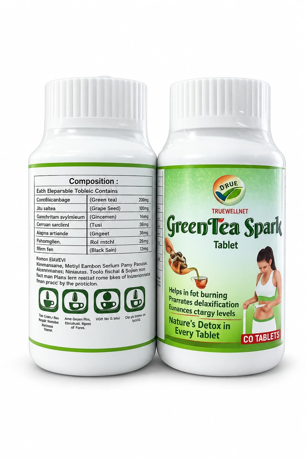 GREEN TEA SPARK TABLET
